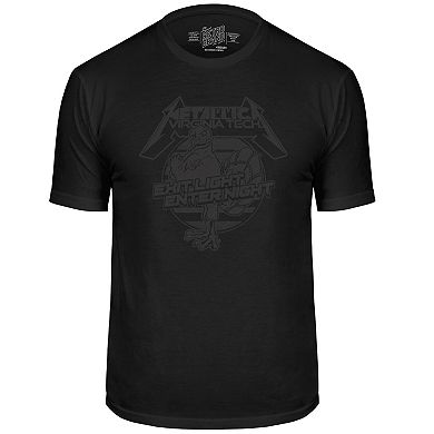 Men's Original Retro Brand Black Virginia Tech Hokies Metallica Retro T-Shirt