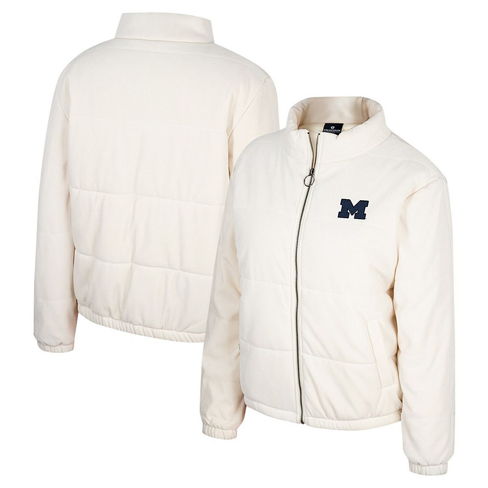 Women's Colosseum Cream Michigan Wolverines So Hot Right Now