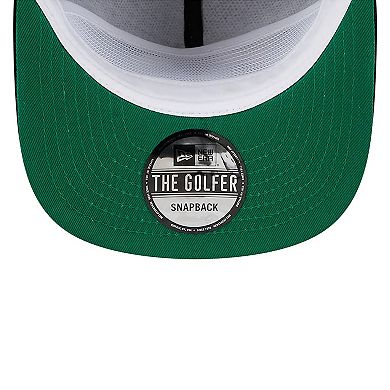 Men's New Era Black Pittsburgh Pirates Full Circle Corduroy Golfer Adjustable Hat