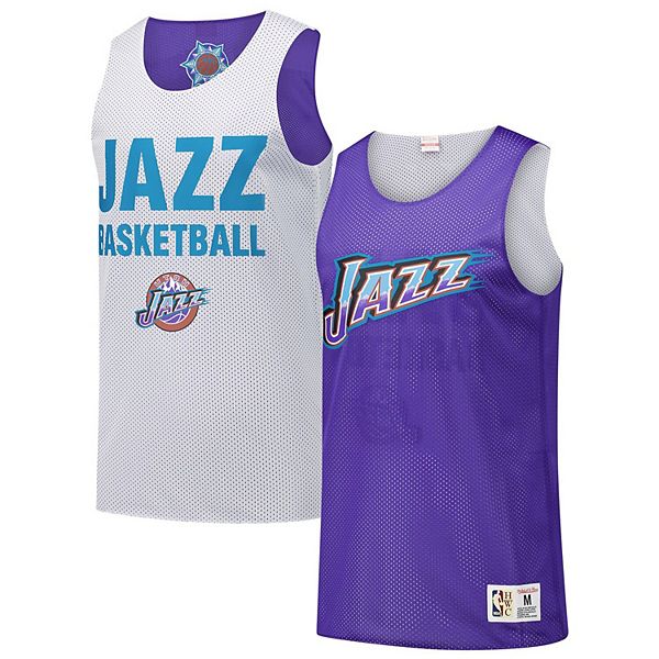 Men's Mitchell & Ness Purple Utah Jazz Hardwood Classics