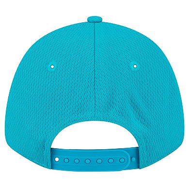 Preschool New Era Aqua Miami Dolphins Main 9FORTY Adjustable Hat