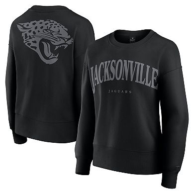 Women's Fanatics Black Jacksonville Jaguars Elements Pullover Sweatshirt