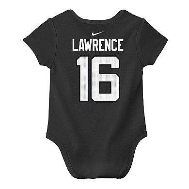 Infant Nike Trevor Lawrence Black Jacksonville Jaguars Player Name & Number Bodysuit