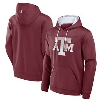 Men's Fanatics Maroon Texas A&M Aggies Defender Dot Faded Primary Pullover Hoodie