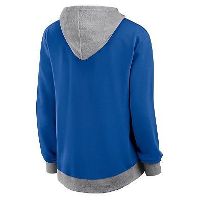 Women's Royal Indianapolis Colts Hit It French Terry Full-Zip Hoodie