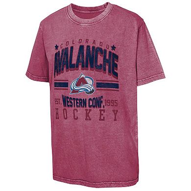 Youth Burgundy Colorado Avalanche Sure Short T-Shirt