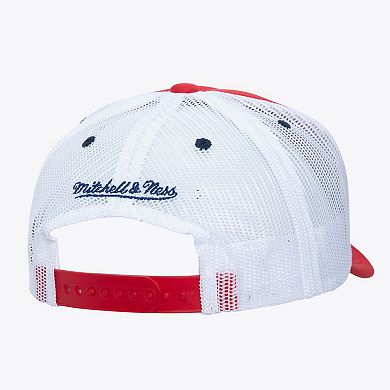 Men's Red Philadelphia Phillies Sideline Trucker Adjustable Hat