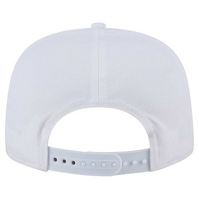 Men's New Era White Jacksonville Jaguars Diamond Golfer Snapback Hat