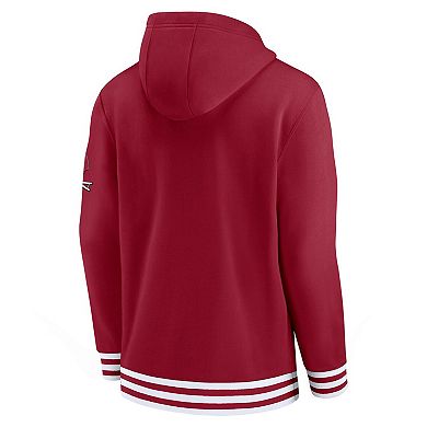 Men's Nike Crimson Alabama Crimson Tide Legacy Retro Pullover Hoodie