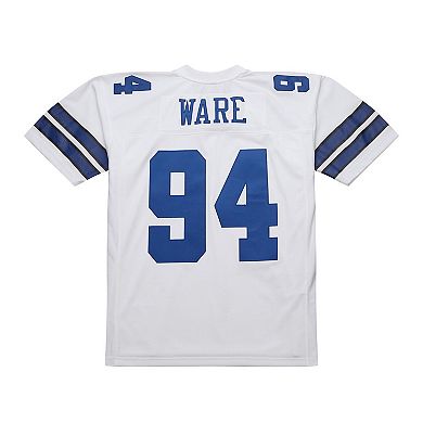 Men's Mitchell & Ness DeMarcus Ware White Dallas Cowboys 2005 Legacy Replica Jersey