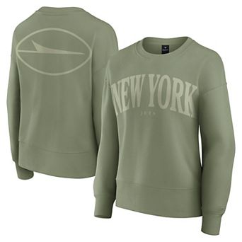Women's Fanatics Green New York Jets Elements Pullover Sweatshirt