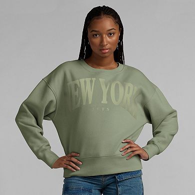 Women's Fanatics Green New York Jets Elements Pullover Sweatshirt
