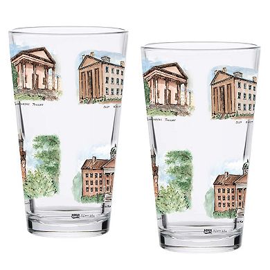 North Carolina Tar Heels 2-Pack 16oz. Laura Wilcox University Pint Set