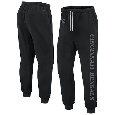 Unisex Fanatics Black Cincinnati Bengals Elements Phenom Fleece Jogger Pants