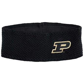 ZooZatz Black Purdue Boilermakers Fashion Knit Headband