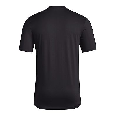 Men's Mahomes Black Texas Tech Red Raiders Strategy Pre-Game T-Shirt