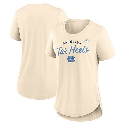 売れ筋商品|||ナイキ カットソー トップス レディース Women's Tan North Carolina Tar Heels Script Logo Tri-Blend T-Shirt Tan Women's Nike Tan North Carolina Tar Heels Script Logo Tri