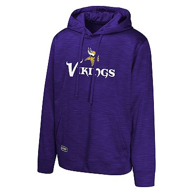 Men's Purple Minnesota Vikings Streak Fleece Pullover Hoodie