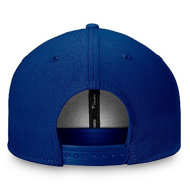 Men's Fanatics Blue Toronto Maple Leafs Core Primary Logo Snapback Hat