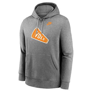 Men's Nike Gray Tennessee Volunteers Vault Megaphone Pullover Hoodie