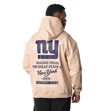 Unisex The Wild Collective Cream New York Giants Fleece Pullover Hoodie