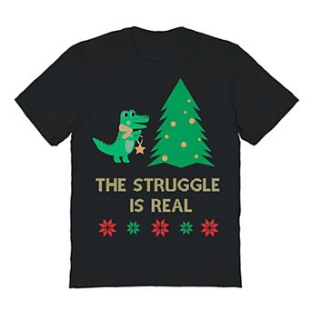 Men's Struggle Star Christmas Graphic Tee