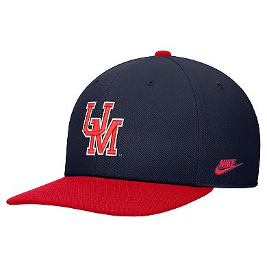 Men's Nike Navy Ole Miss Rebels Vintage Snapback Hat