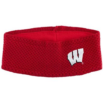 ZooZatz Red Wisconsin Badgers Fashion Knit Headband