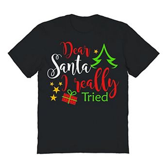 Men's Dear Santa Christmas Graphic Tee