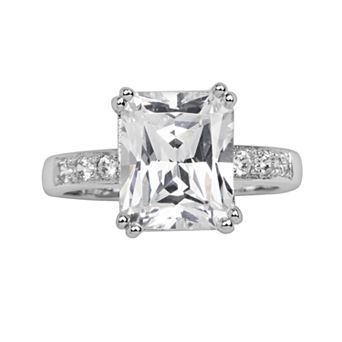 Sterling Silver Cubic Zirconia Ring