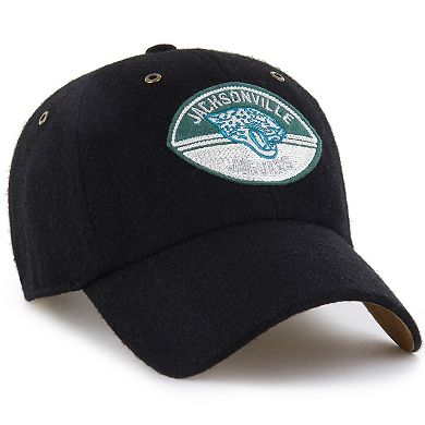 Unisex Stoney Clover Lane x '47 Black Jacksonville Jaguars Field Goal Clean Up Adjustable Hat