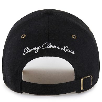 Unisex Stoney Clover Lane x '47 Black Jacksonville Jaguars Field Goal Clean Up Adjustable Hat