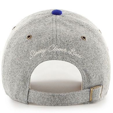 Unisex Stoney Clover Lane x '47 Gray/Royal Los Angeles Rams Block Clean Up Adjustable Hat