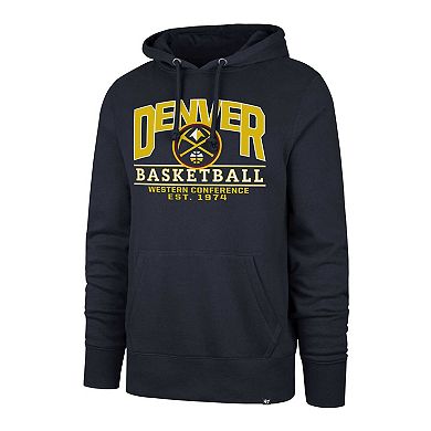 Unisex '47 Navy Denver Nuggets Good Call Headline Pullover Hoodie