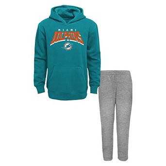 Toddler Miami Dolphins Dynamic Duo Fleece Pullover Hoodie & Sweatpants Set