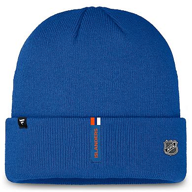 Men's Fanatics Royal New York Islanders Authentic Pro Cuffed Knit Hat
