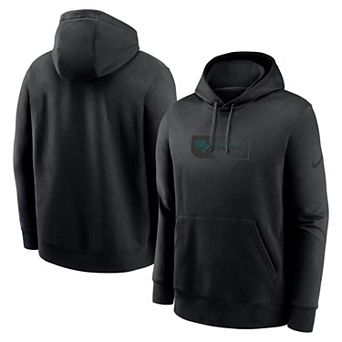 Men's Nike Black Jacksonville Jaguars Edge Pack French Terry Club Pullover Hoodie