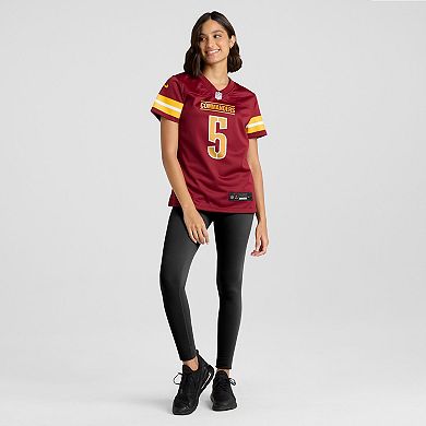 Women's Nike Jayden Daniels Burgundy Washington Commanders Player Game Jersey