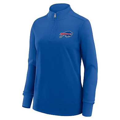 Women's Royal Buffalo Bills Velocity Quarter-Zip Jacket