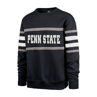 Men's '47 Navy Penn State Nittany Lions Coaches Collection Pullover Sweatshirt