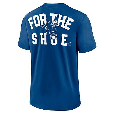 Men's Nike Royal Indianapolis Colts Rewind Slogan T-Shirt