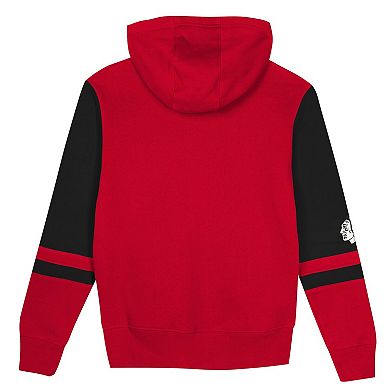 Preschool Red Chicago Blackhawks Face Off Full-Zip Hoodie