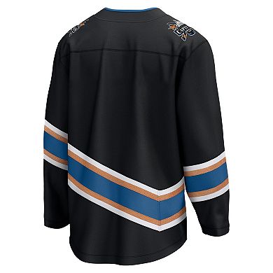 Men's Fanatics Black Washington Capitals Alternate 50th Anniversary Breakaway Jersey