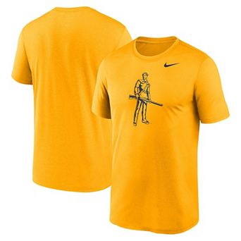 Men's Nike Gold West Virginia Mountaineers Primetime Legend Alternate Logo T-Shirt