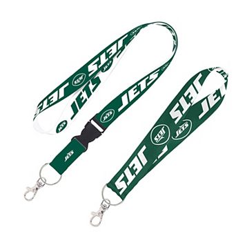 WinCraft New York Jets 2-Pack Lanyard with Detachable Buckle & Key Strap Set