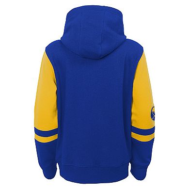 Youth Royal Buffalo Sabres Face Off Full-Zip Hoodie