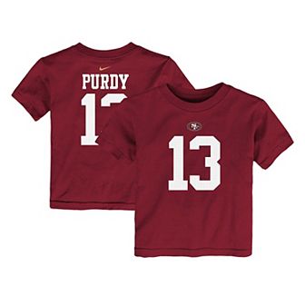 Toddler Nike Brock Purdy Scarlet San Francisco 49ers Player Name & Number T-Shirt