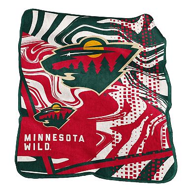 Minnesota Wild 50'' x 60'' Raschel Blanket