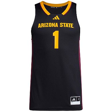 Men's adidas #24 Black Arizona State Sun Devils Replica Swingman Jersey