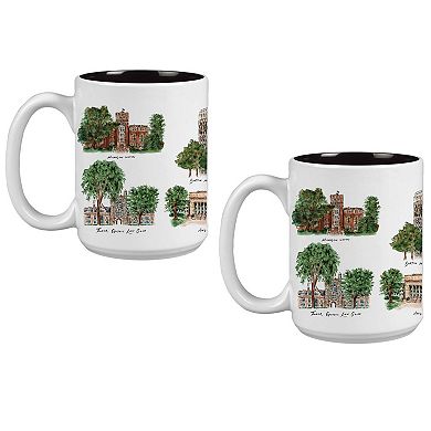 Michigan Wolverines 2-Pack 15oz. Laura Wilcox University Mug Set